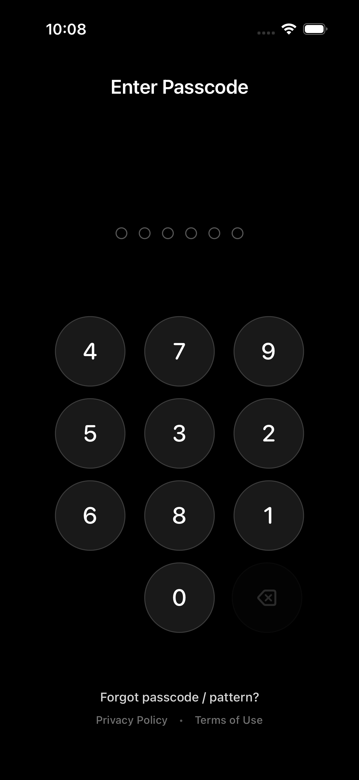 SecureVault screenshot 1
